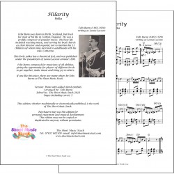 Hilarity Polka - Felix Burns - Piano solo