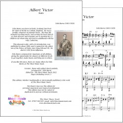 Albert Victor Waltz - Felix Burns - Piano