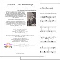 March in C - Marlborough - Felix Burns - Piano