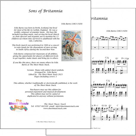 Sons of Britannia - Felix Burns - Piano