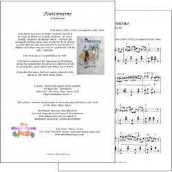 Pantomime Schottische (The) - Felix Burns - Piano