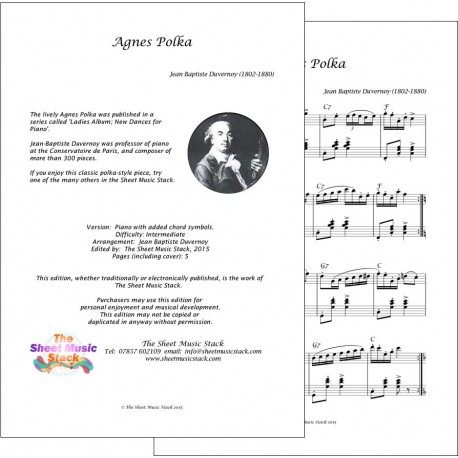 Agnes Polka - Duvernoy - Piano