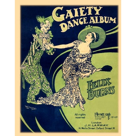 Felix Burns' Gaiety Dance Album - Piano