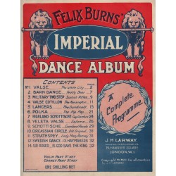 Felix Burns' Imperial Dance Album - Lead sheets