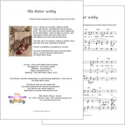 The bitter withy - Piano