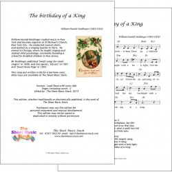 Birthday of a King in Ab - Lead Sheet