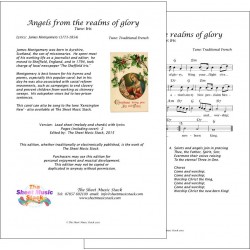 Angels from the realms of glory (Iris) - Lead sheet