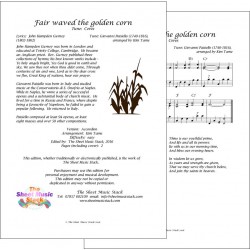 Fair waved the golden corn (Ceres) - Accordion
