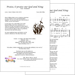 Praise O Praise our God and King (Monkland)) - Accordion