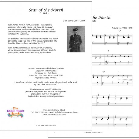 Star of the North - Felix Burns - Piano