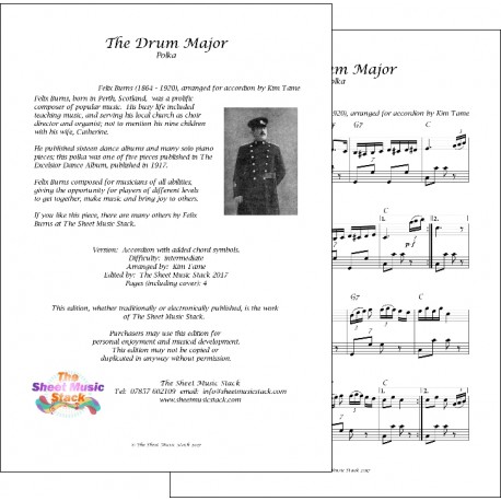 The Drum Major - Felix Burns - Accordion