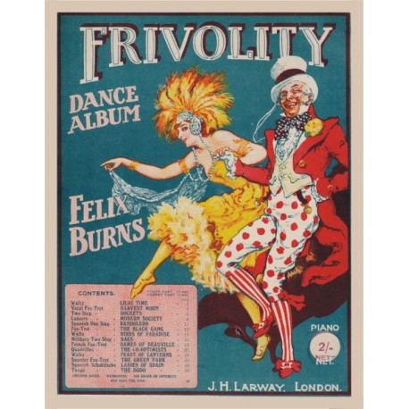 Felix Burns' Frivolity Dance Album - Accordion