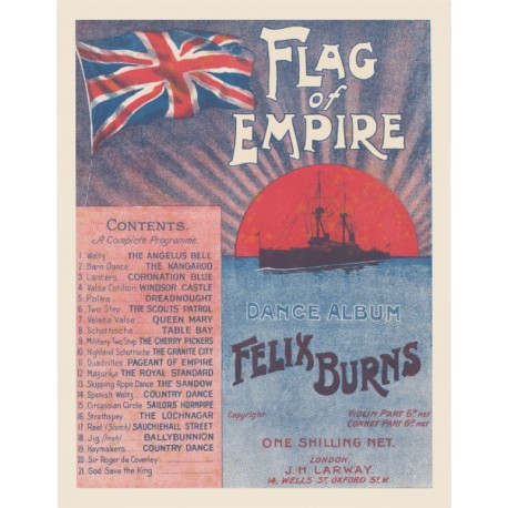 Felix Burns' Flag of Empire Dance Album - Accordion